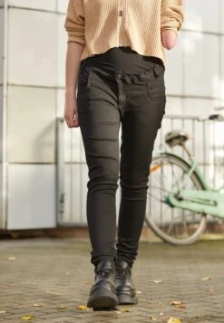 Even&Odd Jeans Slim FitBlack Denim Donna Jeans EV421N05X-Q11