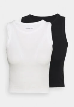 Even&Odd 2 PackTopBlack/White Donna T-shirt E Top EV421D1BI-Q11 10 Even&Odd 2 PackTopBlack/White Donna T-shirt E Top EV421D1BI-Q11 -Fashion 49e33aca69f94d5e874b246a73a70147