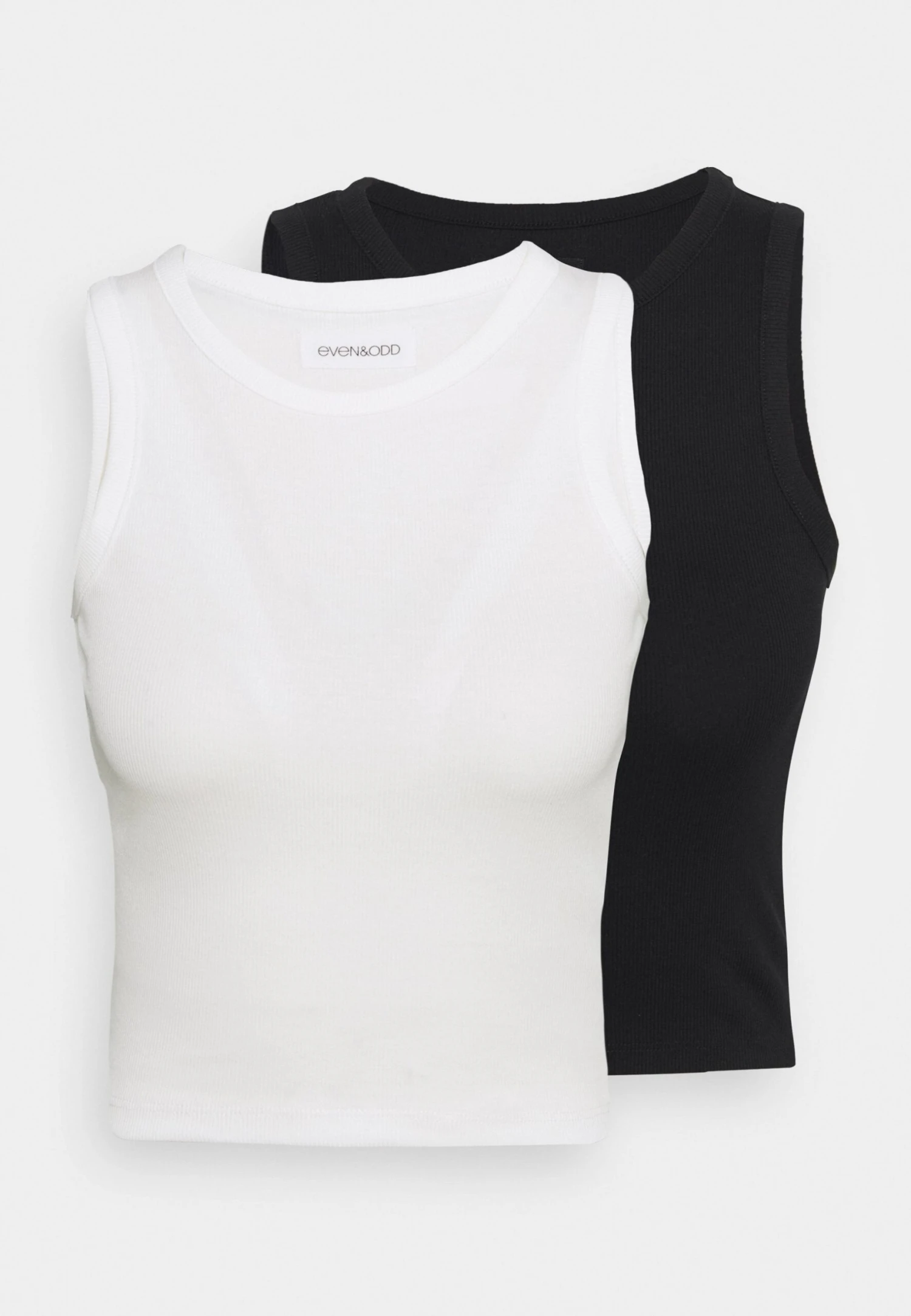 Even&Odd 2 PackTopBlack/White Donna T-shirt E Top EV421D1BI-Q11 5 Even&Odd 2 PackTopBlack/White Donna T-shirt E Top EV421D1BI-Q11 - immagine 5