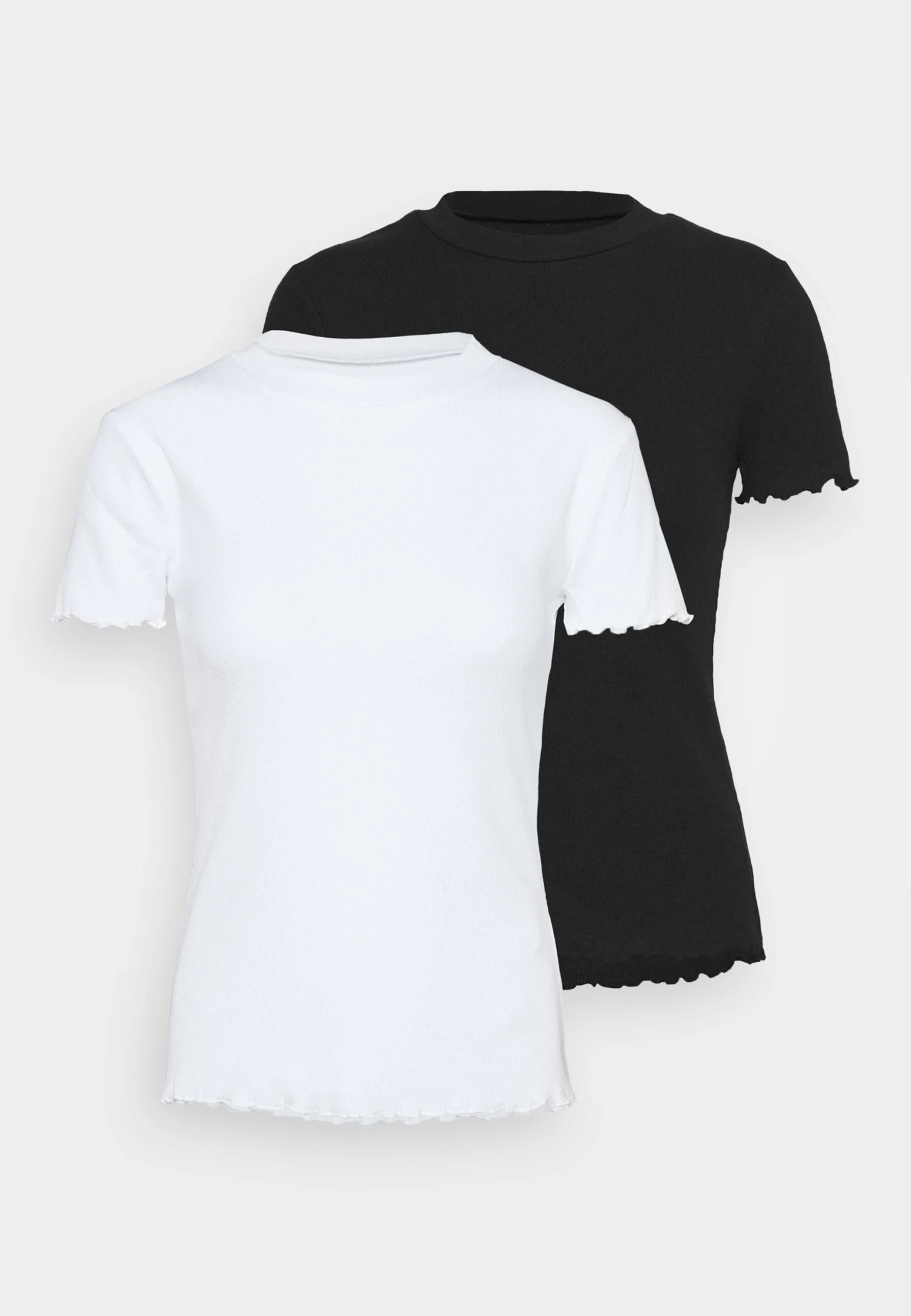 Even&Odd 2 PackT-Shirt BasicBlack/White Donna T-shirt E Top EV421D1FT-Q11 5 Even&Odd 2 PackT-Shirt BasicBlack/White Donna T-shirt E Top EV421D1FT-Q11 - immagine 5