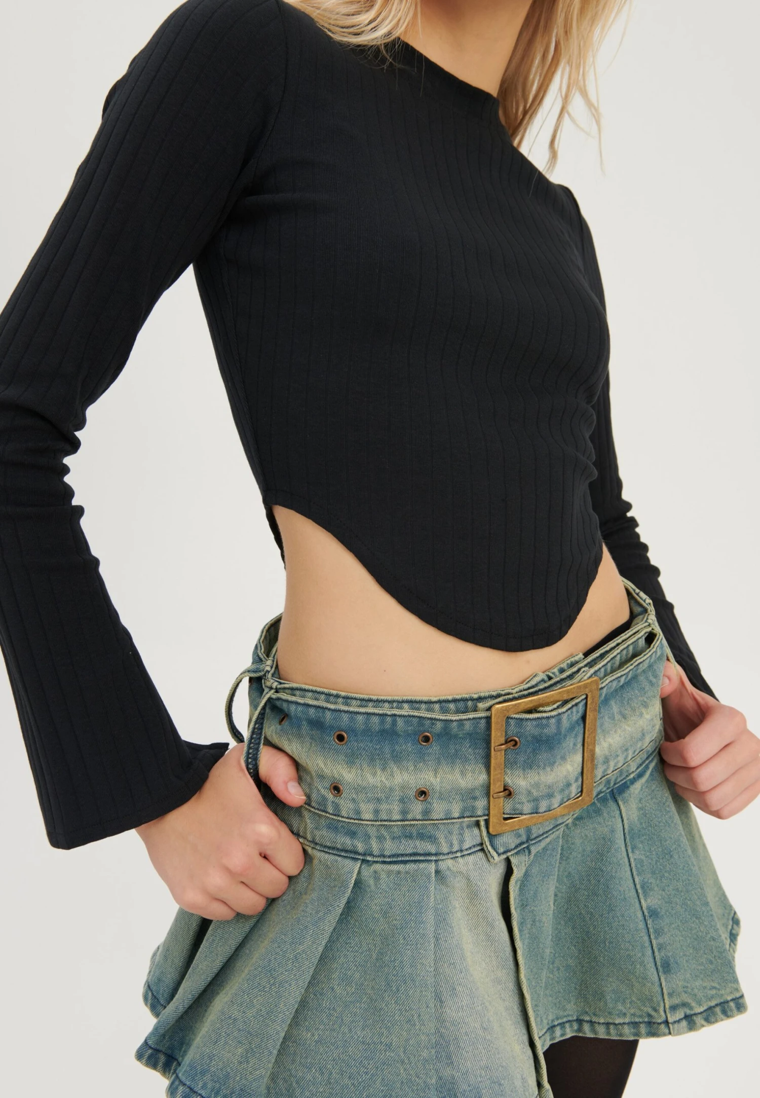 Even&Odd Maglietta A Manica LungaBlack Donna T-shirt E Top EV421D24L-Q11 5 Even&Odd Maglietta A Manica LungaBlack Donna T-shirt E Top EV421D24L-Q11 - immagine 5