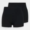 2 PackShortsBlack Donna Shorts EVF21S006-Q11