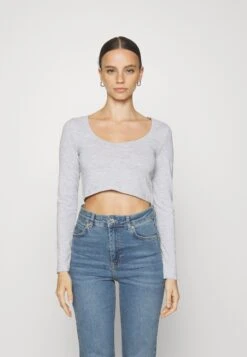 2 PackMaglietta A Manica LungaMottled Grey/Green Donna T-shirt E Top EVF21D027-C11 -Fashion 4f9b40f2f4434f1a977fca74a42000a7