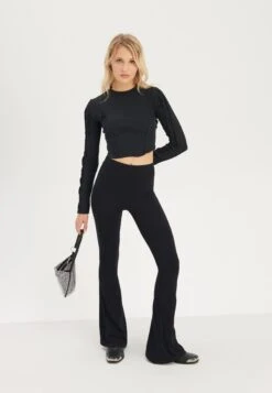 Even&Odd Maglietta A Manica LungaBlack Donna T-shirt E Top EV421D24O-Q11 -Fashion 5269db19bd4e470c95ed961078cf47c6