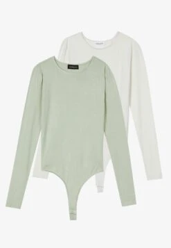 Even&Odd 2 PackMaglietta A Manica LungaBeige/Khaki Donna T-shirt E Top EV421D19Z-B12 -Fashion 53f090089a974825aad9fb113831bbbd