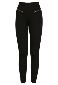 Even&Odd Zip Punto LeggingsLeggingsBlack Donna Pantaloni EV421A07Z-Q11 -Fashion 56e48523a88f4d43a0334906812152e3