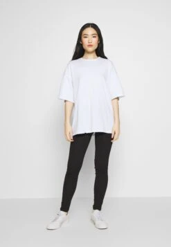 Even&Odd 2 Pack - Leggings - Black/Mottled Dark Grey -Fashion 58d7a621c84540b687cda280ad5114b1