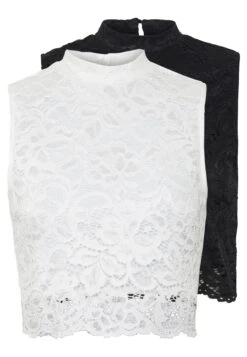 Even&Odd 2 PackTopWhite/Black Donna T-shirt E Top EV421D1C6-A11