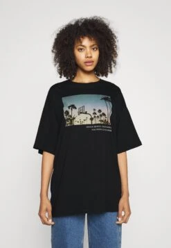 Even&Odd T-Shirt Con StampaBlack Donna T-shirt E Top EV421D1P1-Q11