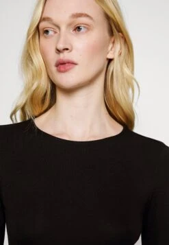 2 PackMaglietta A Manica LungaBlack/Mottled Light Grey Donna T-shirt E Top EVI21D026-Q11 -Fashion 5dbae21029584ac8988ff156f8a9a17f