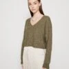 Even&Odd MaglioneGreen/Olive Donna Maglieria EV421I0DJ-M13