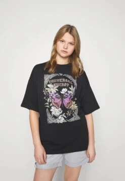 Even&Odd T-Shirt Con StampaBlack Donna T-shirt E Top EV421D26J-Q11 -Fashion 6003d8d9f03b47e088490f296fdf56e1