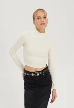 Even&Odd Maglietta A Manica LungaOff-White Donna T-shirt E Top EV421D24N-A11