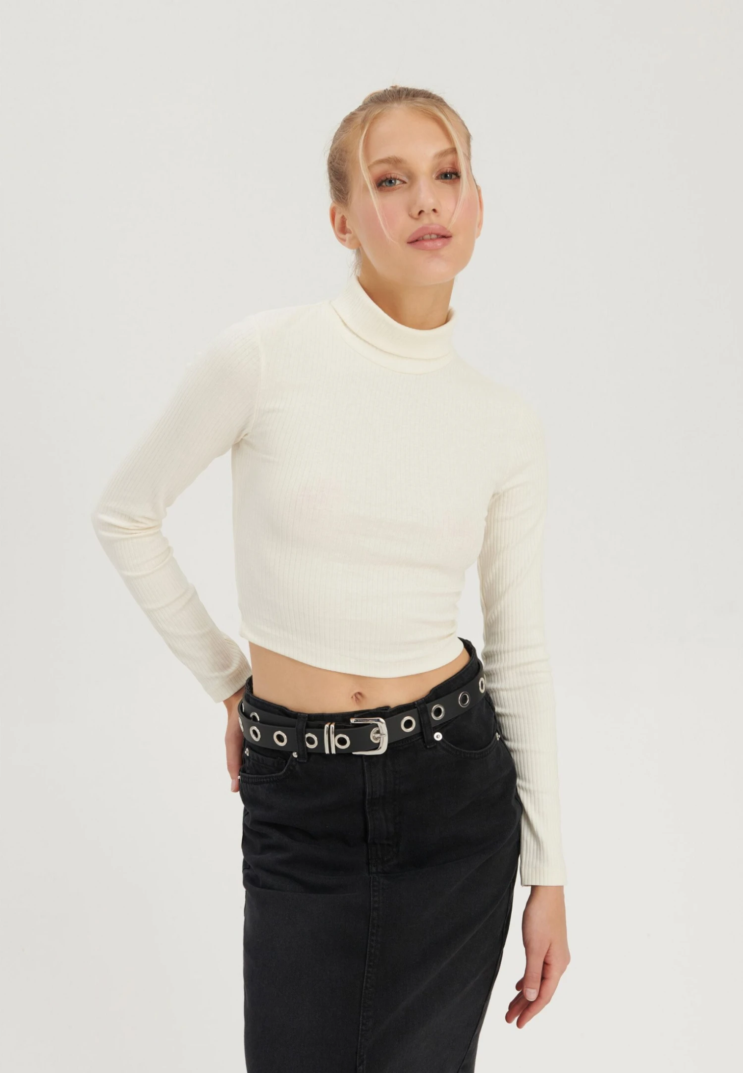 Even&Odd Maglietta A Manica LungaOff-White Donna T-shirt E Top EV421D24N-A11 1 Even&Odd Maglietta A Manica LungaOff-White Donna T-shirt E Top EV421D24N-A11