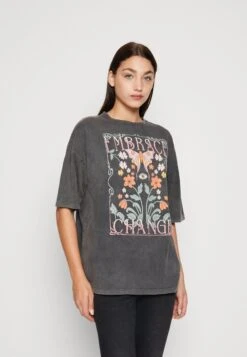 Even&Odd T-Shirt Con StampaBlack Donna T-shirt E Top EV421D255-Q11