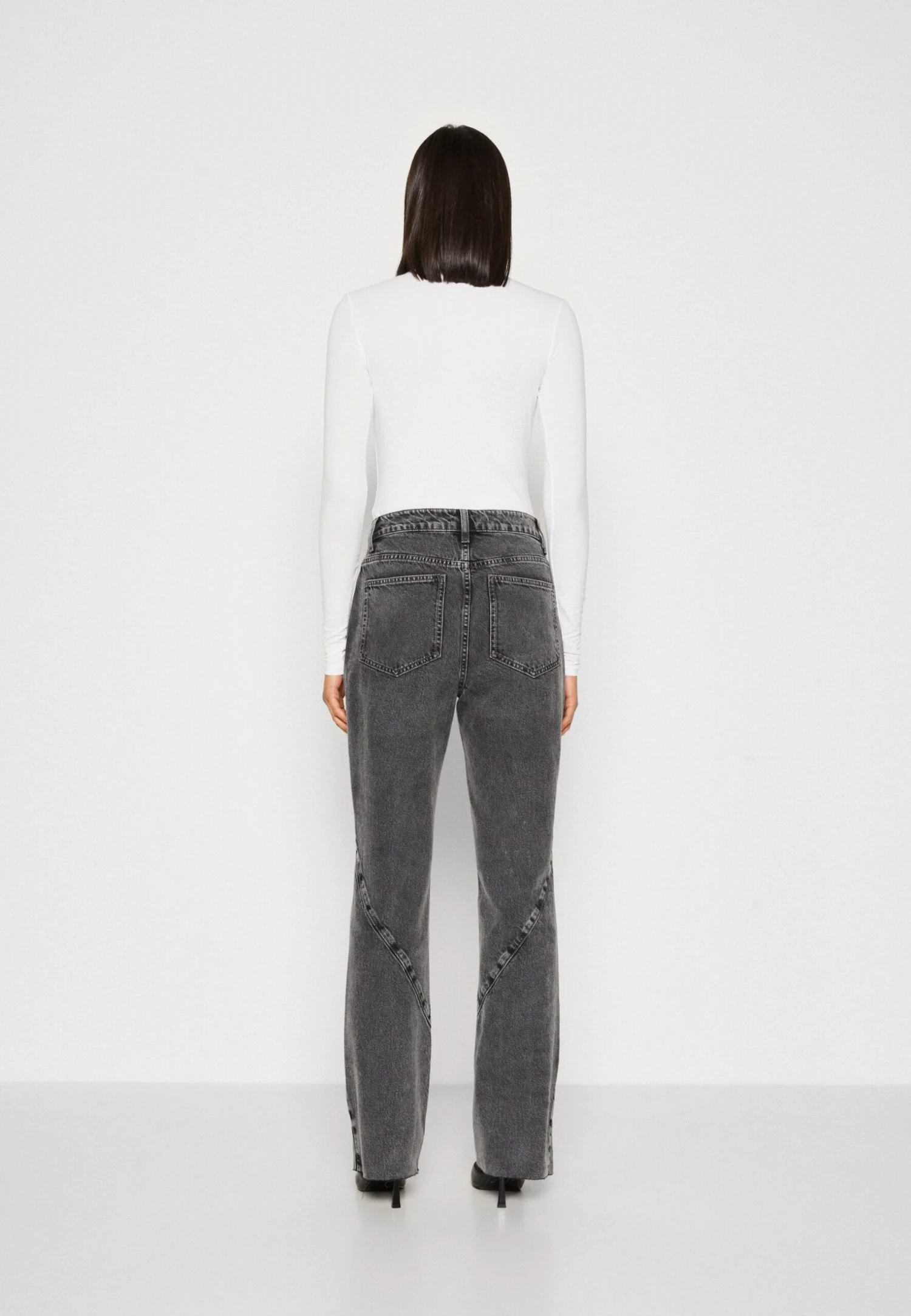Even&Odd Jeans Bootcut - Grey Denim 3 Even&Odd Jeans Bootcut - Grey Denim - immagine 3