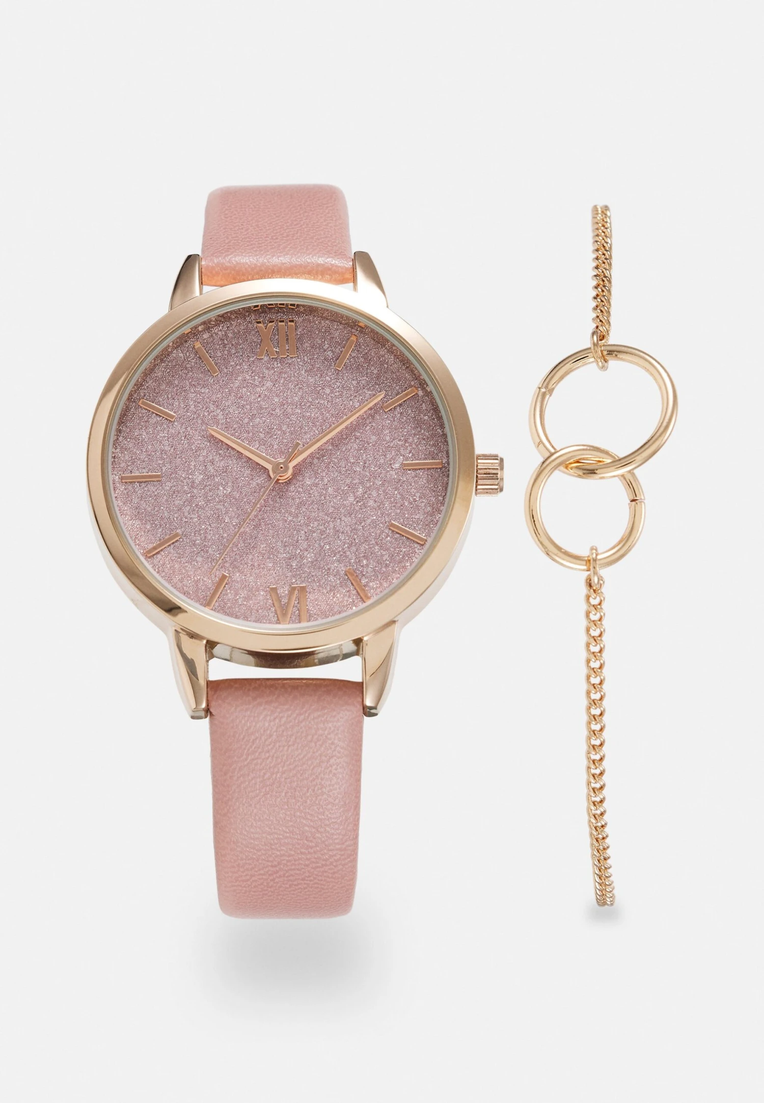 Even&Odd Set - Orologio - Gold-Coloured/Pink 1 Even&Odd Set - Orologio - Gold-Coloured/Pink