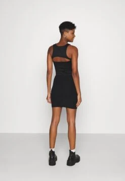 Even&Odd Basic Mini Ribbed Skirt - Gonna A Tubino - Black 8 Even&Odd Basic Mini Ribbed Skirt - Gonna A Tubino - Black -Fashion 65cb68f6cbb74e00a56ec984a5b74be9