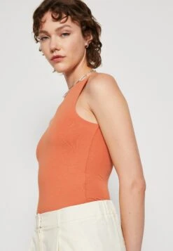 Even&Odd 2 Pack - Top - Beige/Orange -Fashion 6641a7355b2f498da34d6be40cc460eb