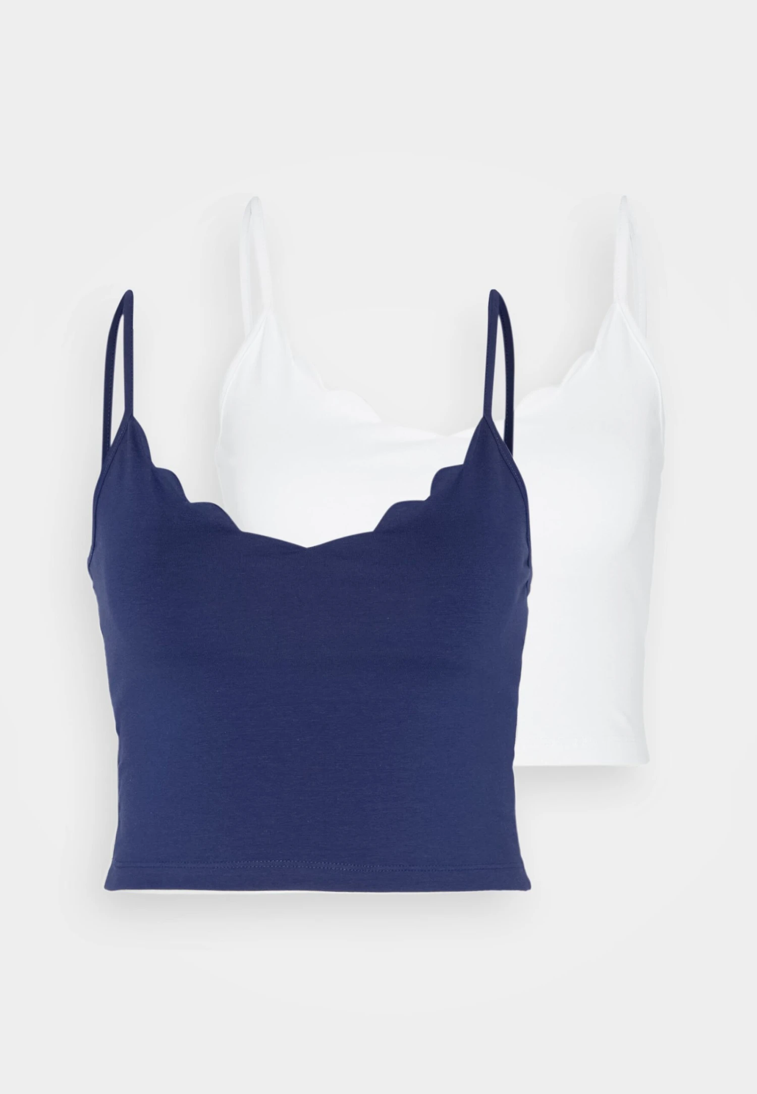 Even&Odd 2 PackTopWhite/Dark Blue Donna T-shirt E Top EV421D1VK-A11 6 Even&Odd 2 PackTopWhite/Dark Blue Donna T-shirt E Top EV421D1VK-A11 - immagine 6