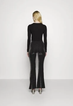 Pantaloni - - Black- Silver -Fashion 6dd6be961aca42c88c109eca6cce0050