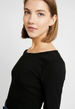 Even&Odd Maglietta A Manica LungaBlack Donna T-shirt E Top EV421D19U-Q11 -Fashion 6e320b3b917746c38544a9af76c6ab5e