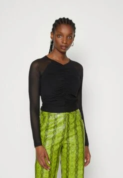 Even&Odd Maglietta A Manica LungaBlack Donna T-shirt E Top EV421D26T-Q11