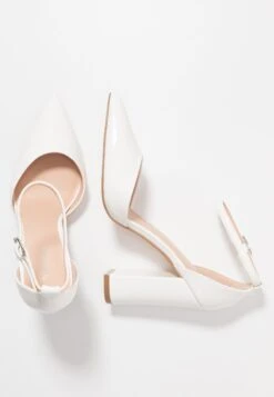 Even&Odd DecolletéWhite Donna Scarpe Con Tacco EV411B077-A11 -Fashion 76742a8a82314eeabac015bb5c31b1c9