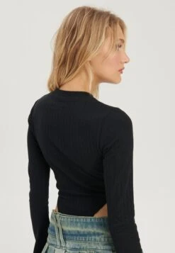 Even&Odd Maglietta A Manica LungaBlack Donna T-shirt E Top EV421D24L-Q11 7 Even&Odd Maglietta A Manica LungaBlack Donna T-shirt E Top EV421D24L-Q11 -Fashion 7840e7ace2504822bc662d0fc9825609