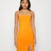 Even&Odd Strappy Mini Bodycon Dress- Vestito Di Maglina - Orange