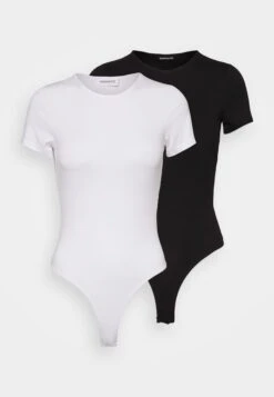 Even&Odd 2 PackT-Shirt BasicBlack/White Donna T-shirt E Top EV421D223-Q12