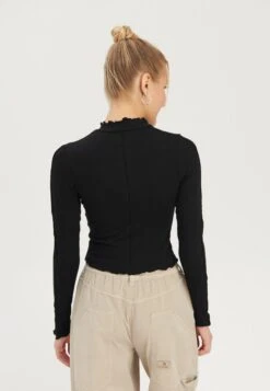 Even&Odd Maglietta A Manica Lunga Black Donna T-shirt E Top EV421D25Y-Q11 8 Even&Odd Maglietta A Manica Lunga Black Donna T-shirt E Top EV421D25Y-Q11 -Fashion 896f794c3450482a878c7d24455218a1