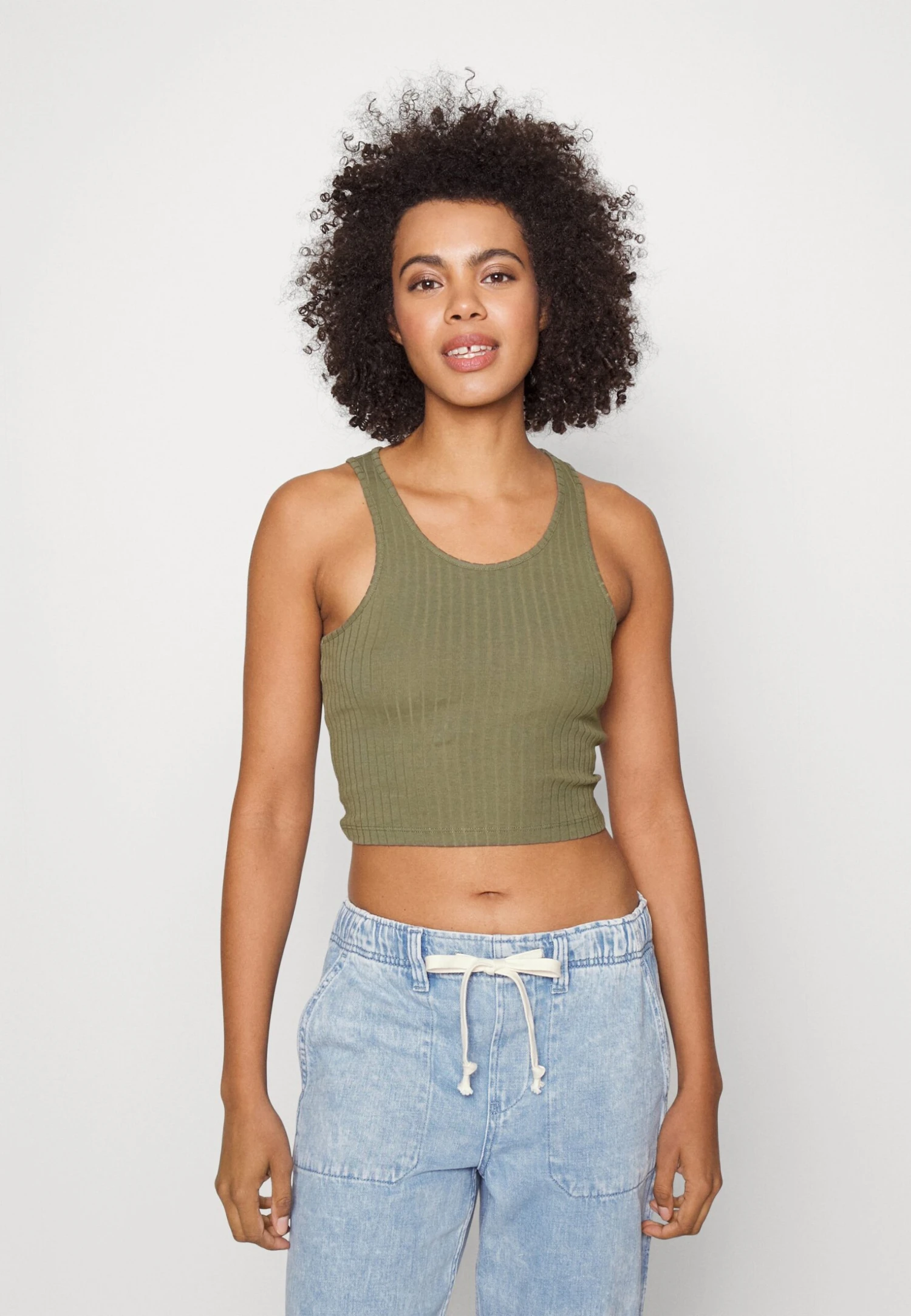 Even&Odd 2 PackTopBlack/Khaki Donna T-shirt E Top EV421D233-Q11 4 Even&Odd 2 PackTopBlack/Khaki Donna T-shirt E Top EV421D233-Q11 - immagine 4