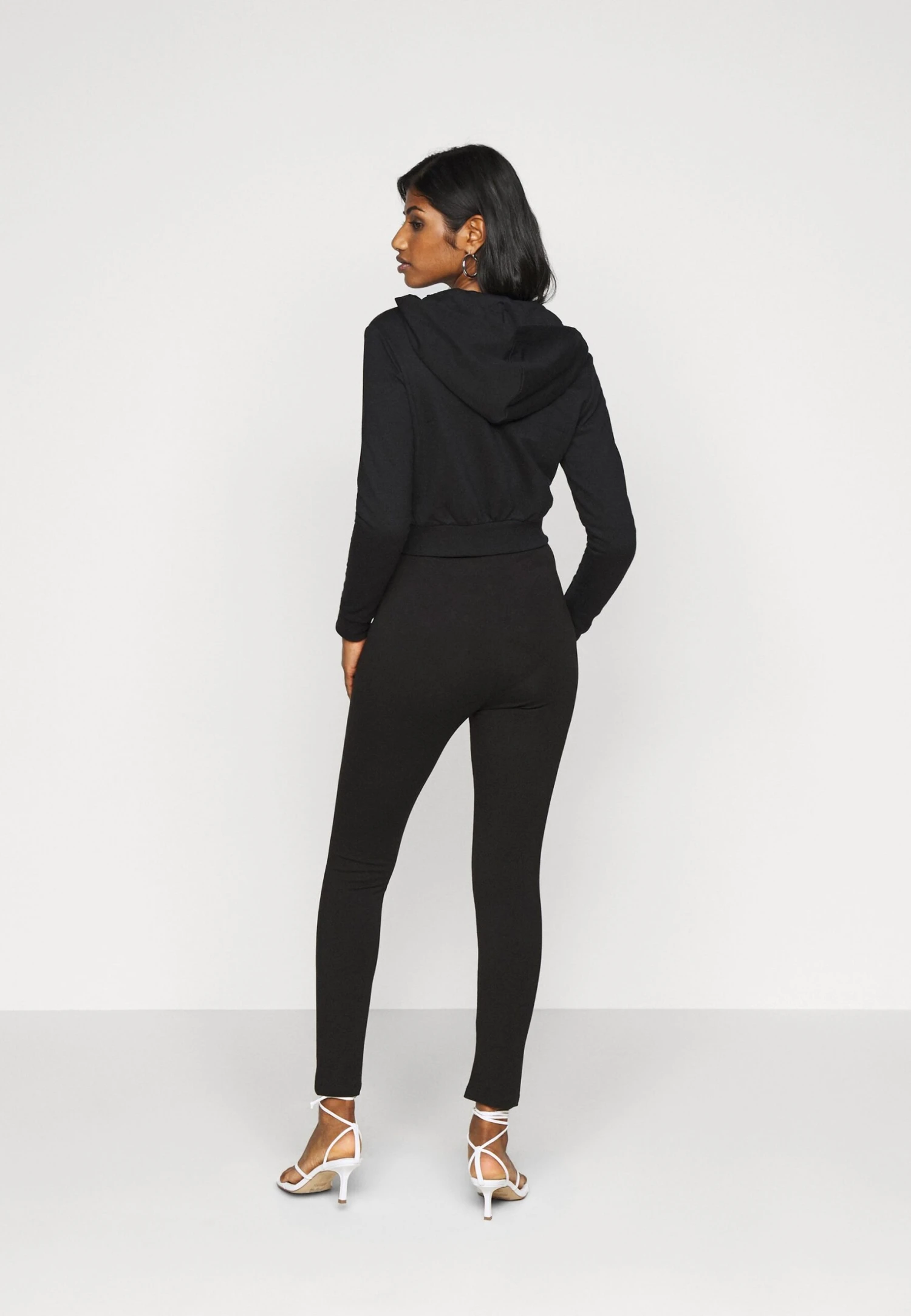 Felpa Con ZipBlack Donna Felpe EVF21J002-Q11 3 Felpa Con ZipBlack Donna Felpe EVF21J002-Q11 - immagine 3