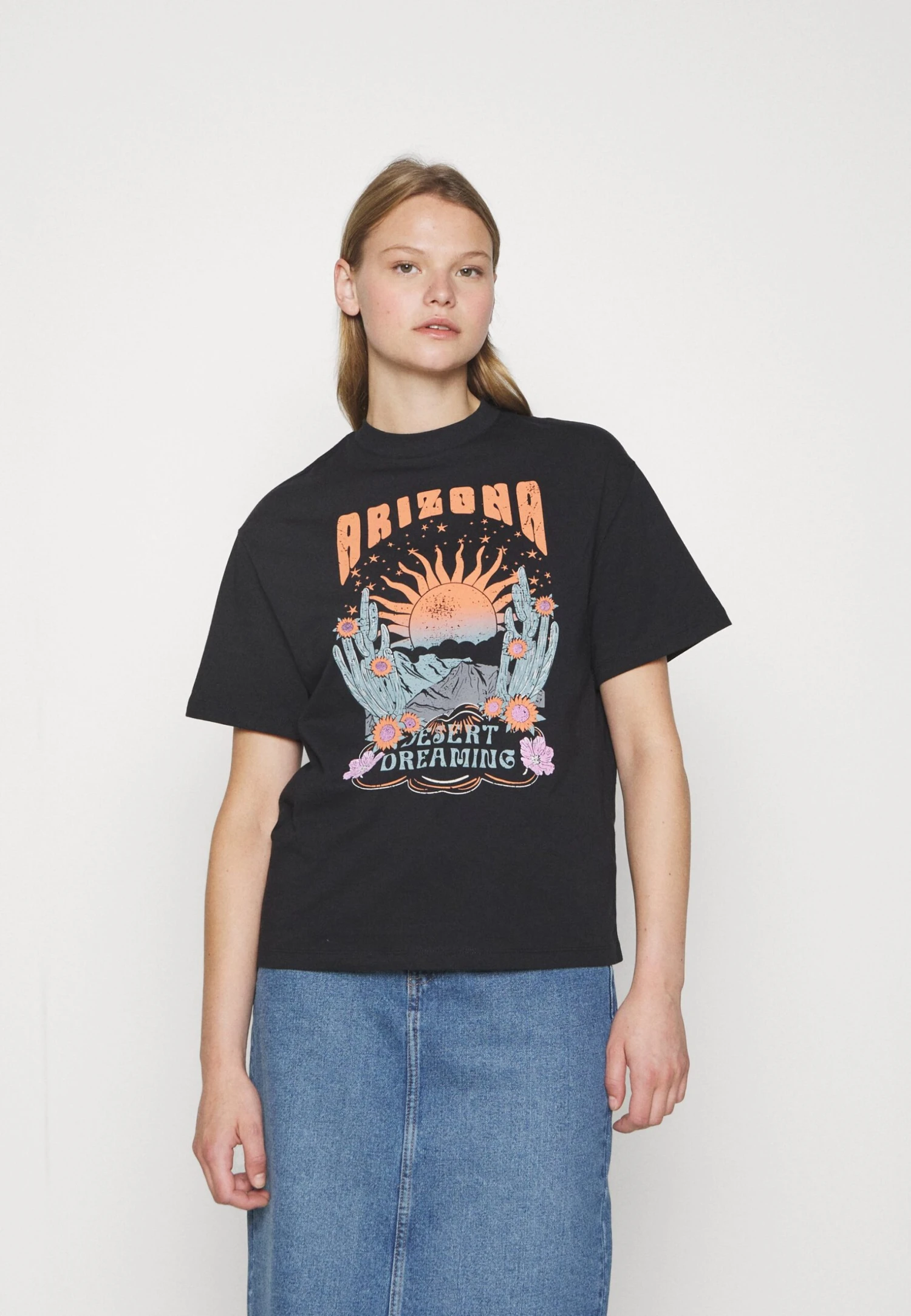 Even&Odd T-Shirt Con StampaBlack Donna T-shirt E Top EV421D26L-Q11 3 Even&Odd T-Shirt Con StampaBlack Donna T-shirt E Top EV421D26L-Q11 - immagine 3