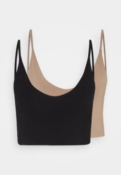 Even&Odd 2 PackTopBlack/Taupe Donna T-shirt E Top EV421D1BS-Q15 12 Even&Odd 2 PackTopBlack/Taupe Donna T-shirt E Top EV421D1BS-Q15 -Fashion 918d191fe8f541e79c3a75e92db84092