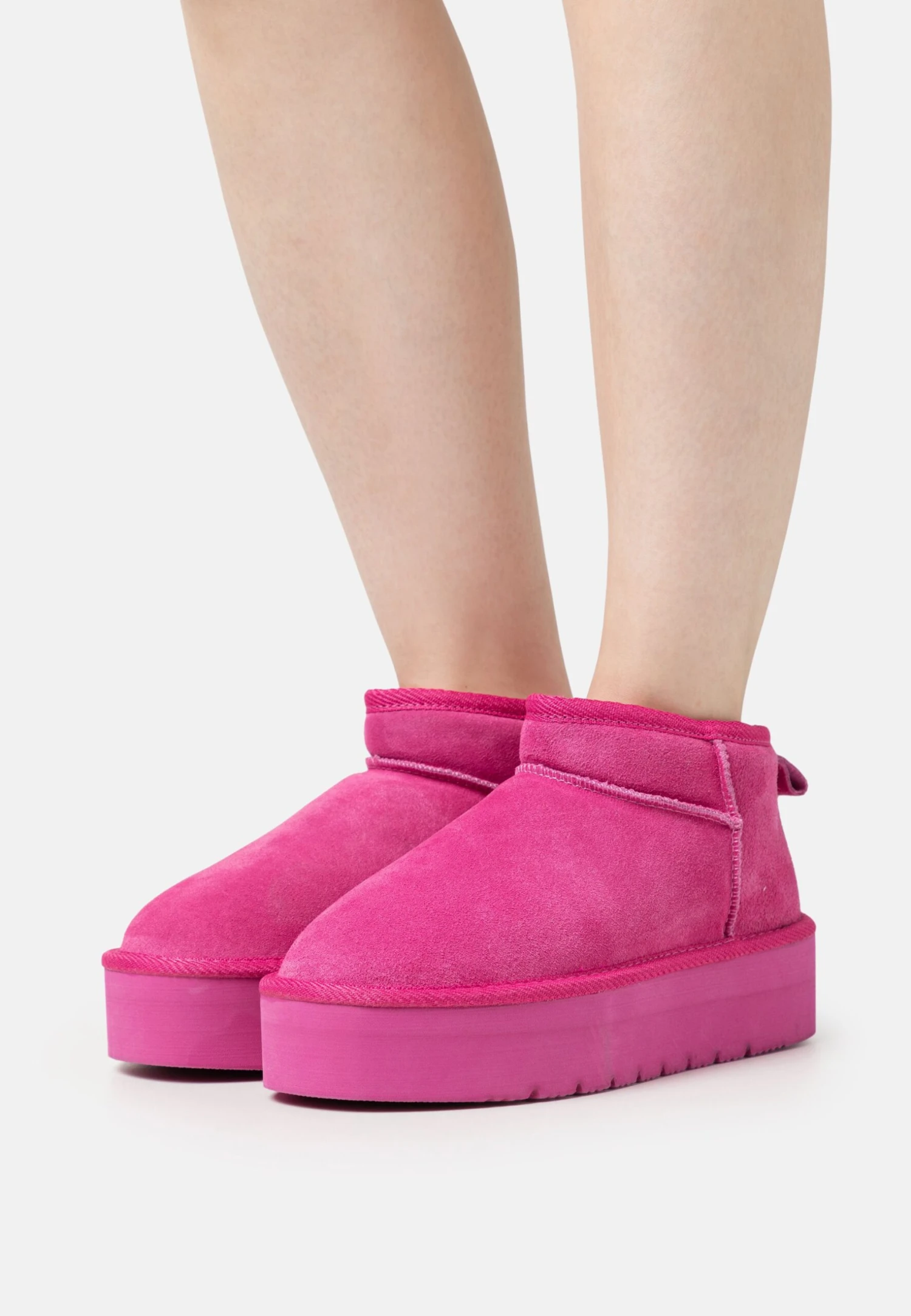 Even&Odd Leather - Tronchetti - Pink 1 Even&Odd Leather - Tronchetti - Pink