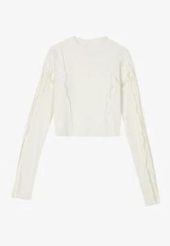 Even&Odd Maglietta A Manica LungaOff-White Donna T-shirt E Top EV421D24O-A11 -Fashion 91f787cc226946a1be62ffa8cf0dd9e5