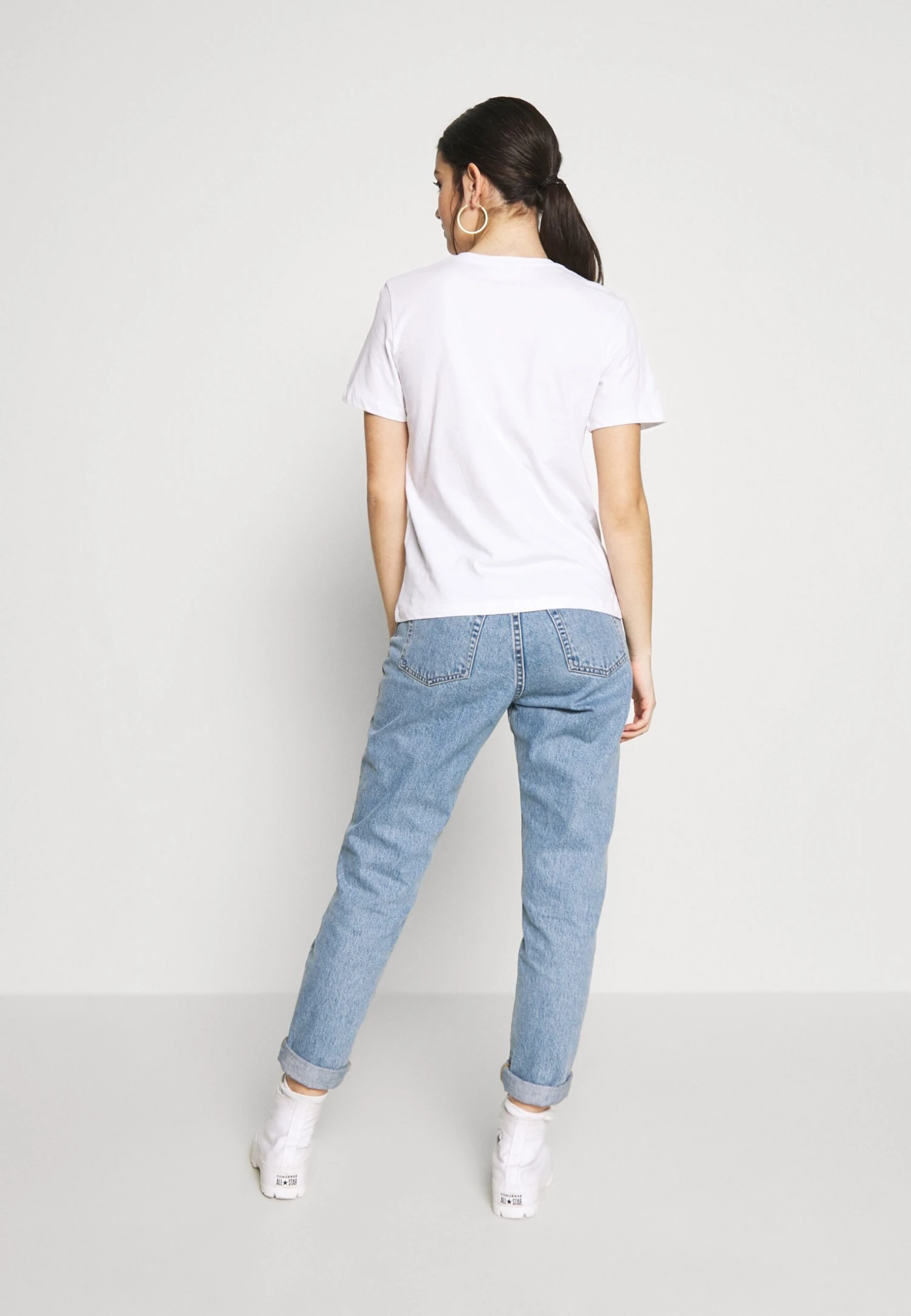 Even&Odd 2PackT-Shirt BasicWhite/Black Donna T-shirt E Top EV421D1F6-A11 4 Even&Odd 2PackT-Shirt BasicWhite/Black Donna T-shirt E Top EV421D1F6-A11 - immagine 4