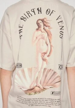 Even&Odd Liz Venus Back PrintT-Shirt Con StampaBeige Donna T-shirt E Top EV421D248-B11 -Fashion 94401fdfe19740c68372047c138e0099