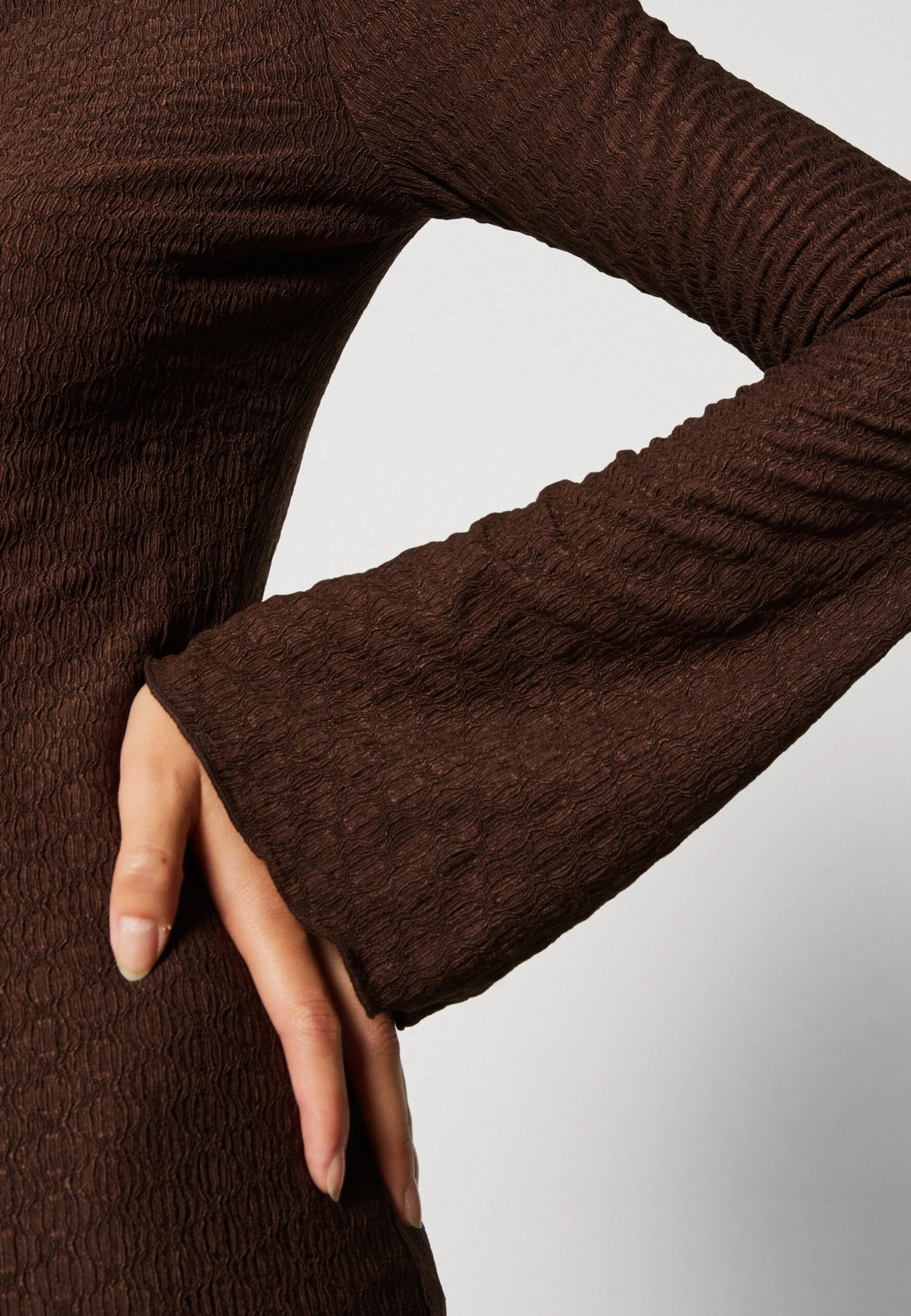 Even&Odd Vestito Di Maglina - Dark Brown 6 Even&Odd Vestito Di Maglina - Dark Brown - immagine 6