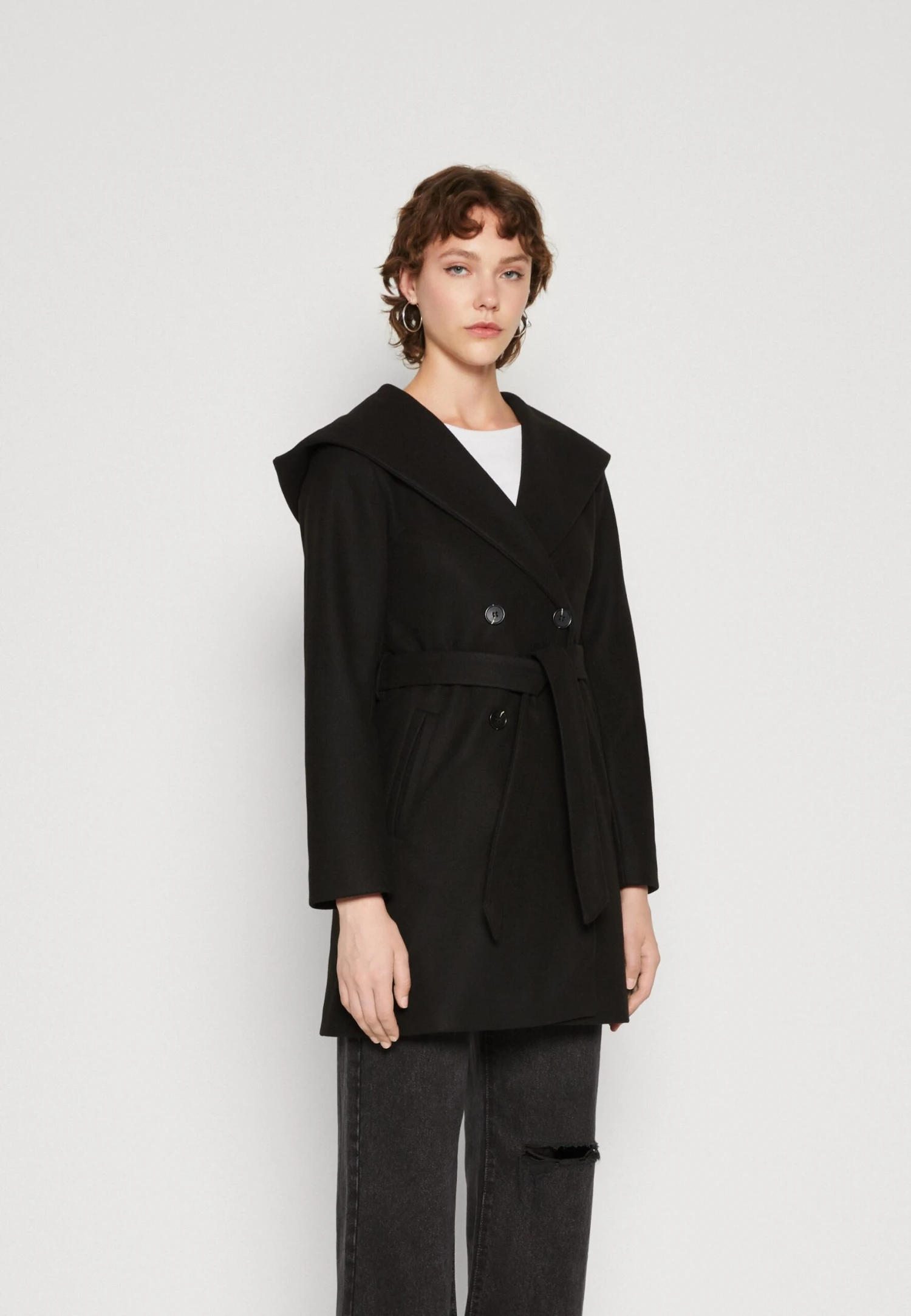 Even&Odd Cappotto CortoBlack Donna Cappotti EV421U03C-Q11 1 Even&Odd Cappotto CortoBlack Donna Cappotti EV421U03C-Q11