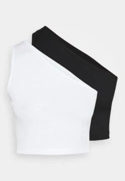 Even&Odd 2 PackTopBlack/White Donna T-shirt E Top EV421D1PL-Q12 -Fashion 99134d7546344747b4d6b9337e95dd3a