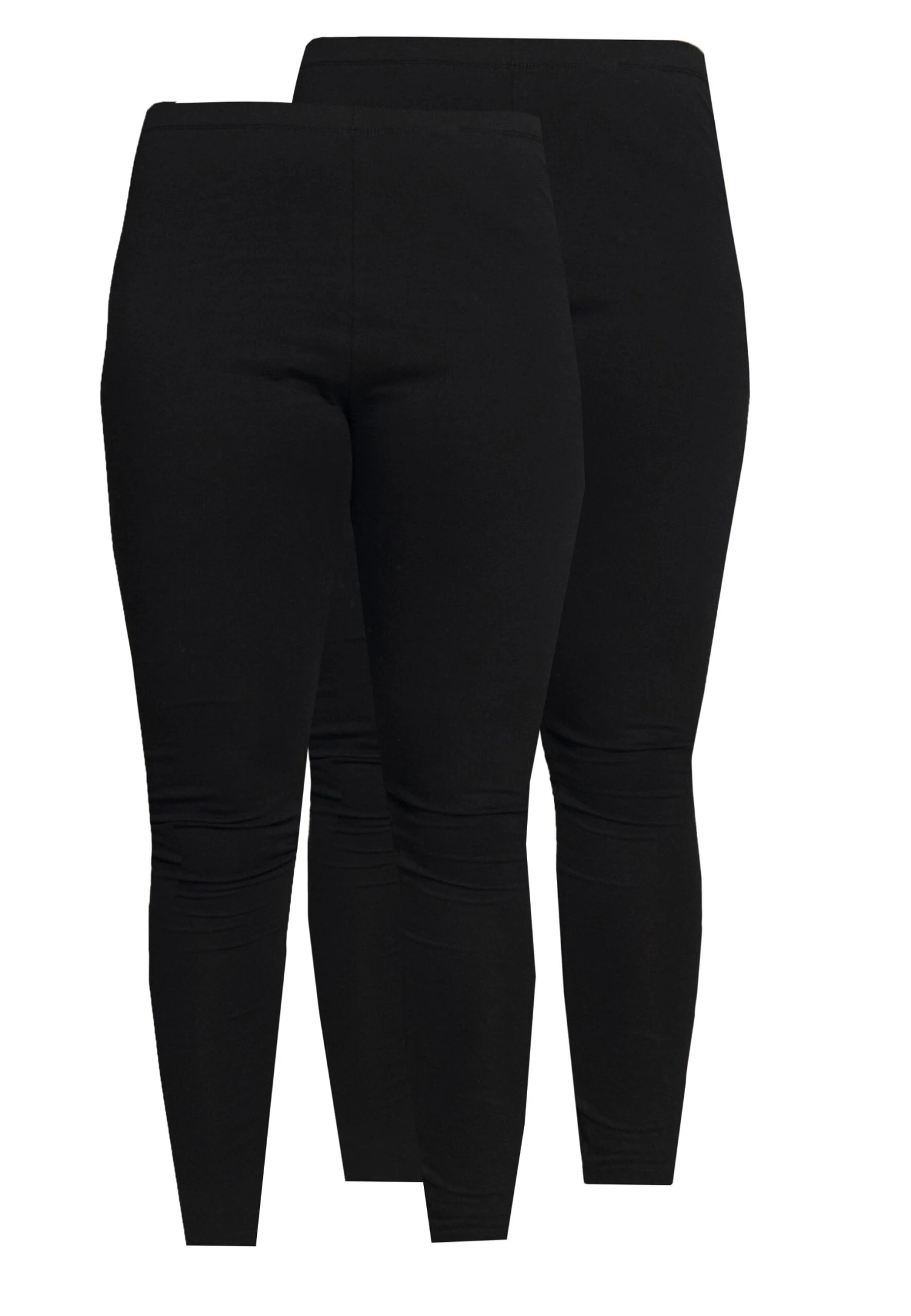2 PackLeggingsBlack Donna Pantaloni EVB21A00N-Q11 1 2 PackLeggingsBlack Donna Pantaloni EVB21A00N-Q11