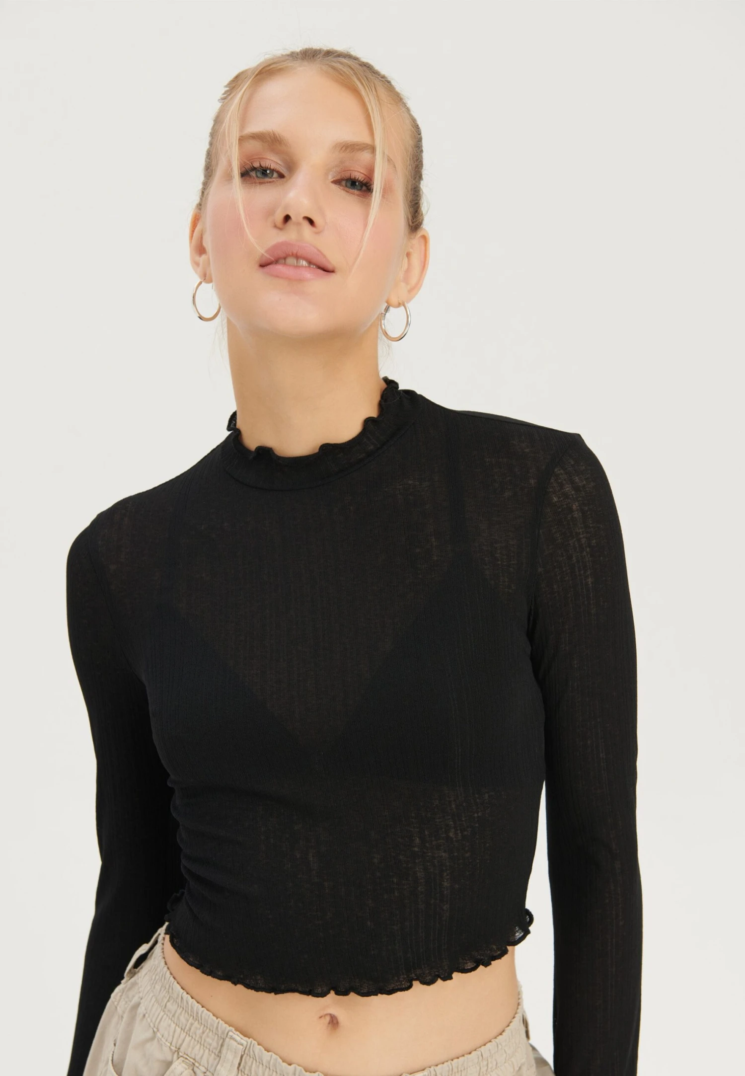 Even&Odd Maglietta A Manica LungaBlack Donna T-shirt E Top EV421D270-Q11 5 Even&Odd Maglietta A Manica LungaBlack Donna T-shirt E Top EV421D270-Q11 - immagine 5