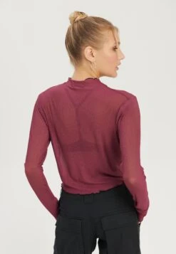 Even&Odd Maglietta A Manica LungaRed Donna T-shirt E Top EV421D24K-G11 -Fashion 9ffb3e2127b848d3b957a71fc944c4a6