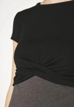 2 PackT-Shirt Con StampaBlack/Mottled Grey Donna T-shirt E Top EVO29G01B-Q11 11 2 PackT-Shirt Con StampaBlack/Mottled Grey Donna T-shirt E Top EVO29G01B-Q11 -Fashion a1547c171ffb4f0cb93021b36ad235ec