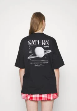 Even&Odd T-Shirt Con StampaBlack Donna T-shirt E Top EV421D26I-Q11 -Fashion a19e52ba7e984797b34cfefe332a4230