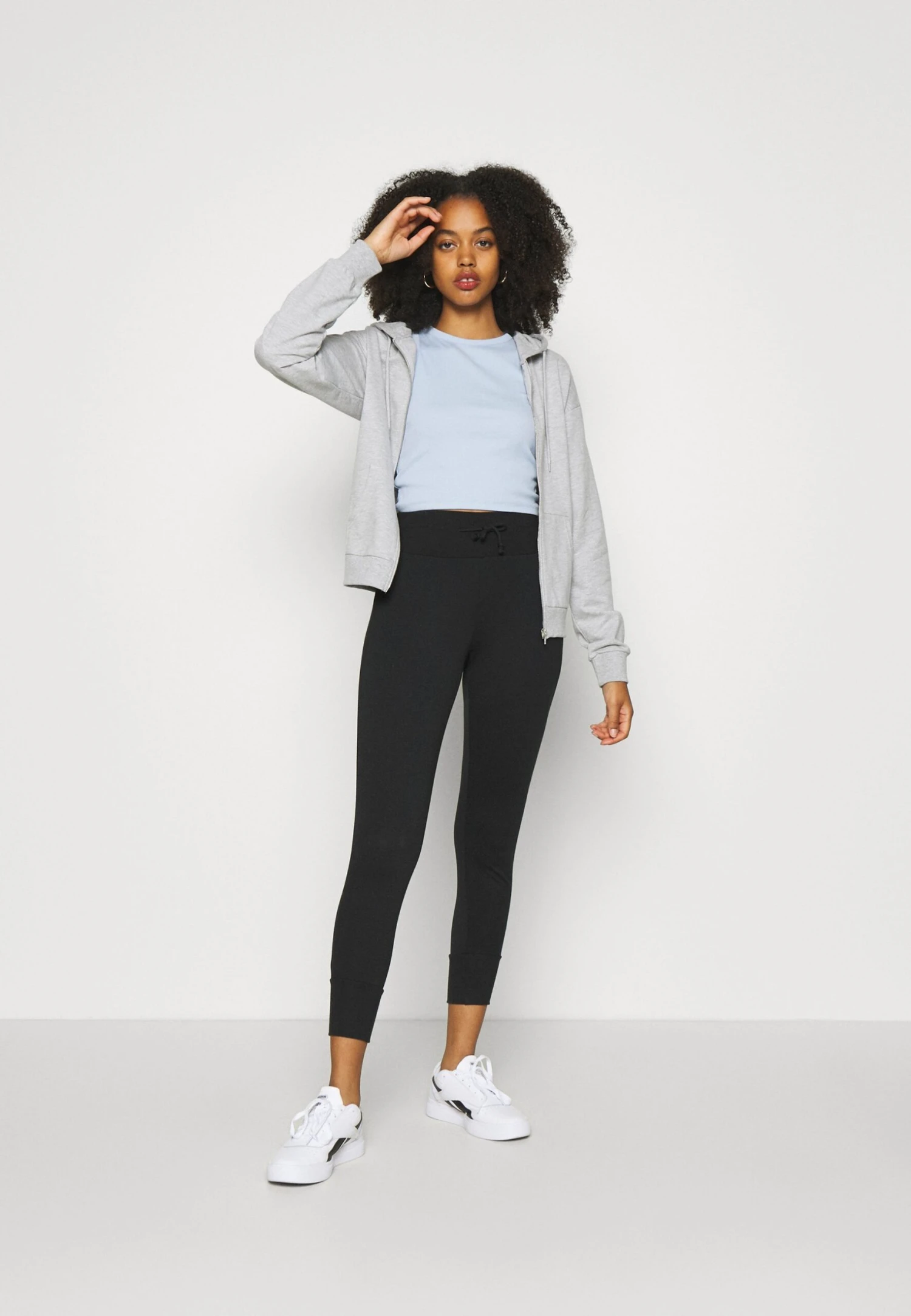 Even&Odd Felpa Con ZipMottled Light Grey Donna Felpe EV421J08R-C11 4 Even&Odd Felpa Con ZipMottled Light Grey Donna Felpe EV421J08R-C11 - immagine 4