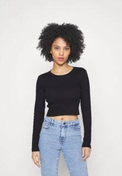 3 PackMaglietta A Manica LungaBlack/White/Mottled Grey Donna T-shirt E Top EVF21D03J-Q14 -Fashion a224e715711c46bbaec794144db6f46b